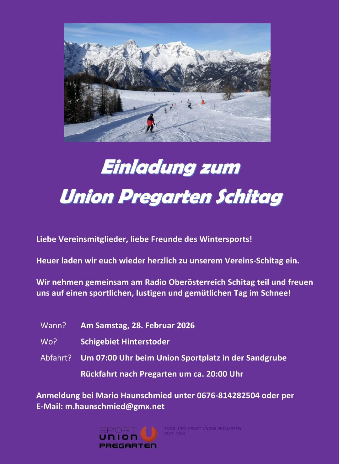 Vereinsskitag 28. Februar 2026