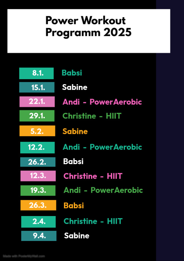 Programm Power-Workout