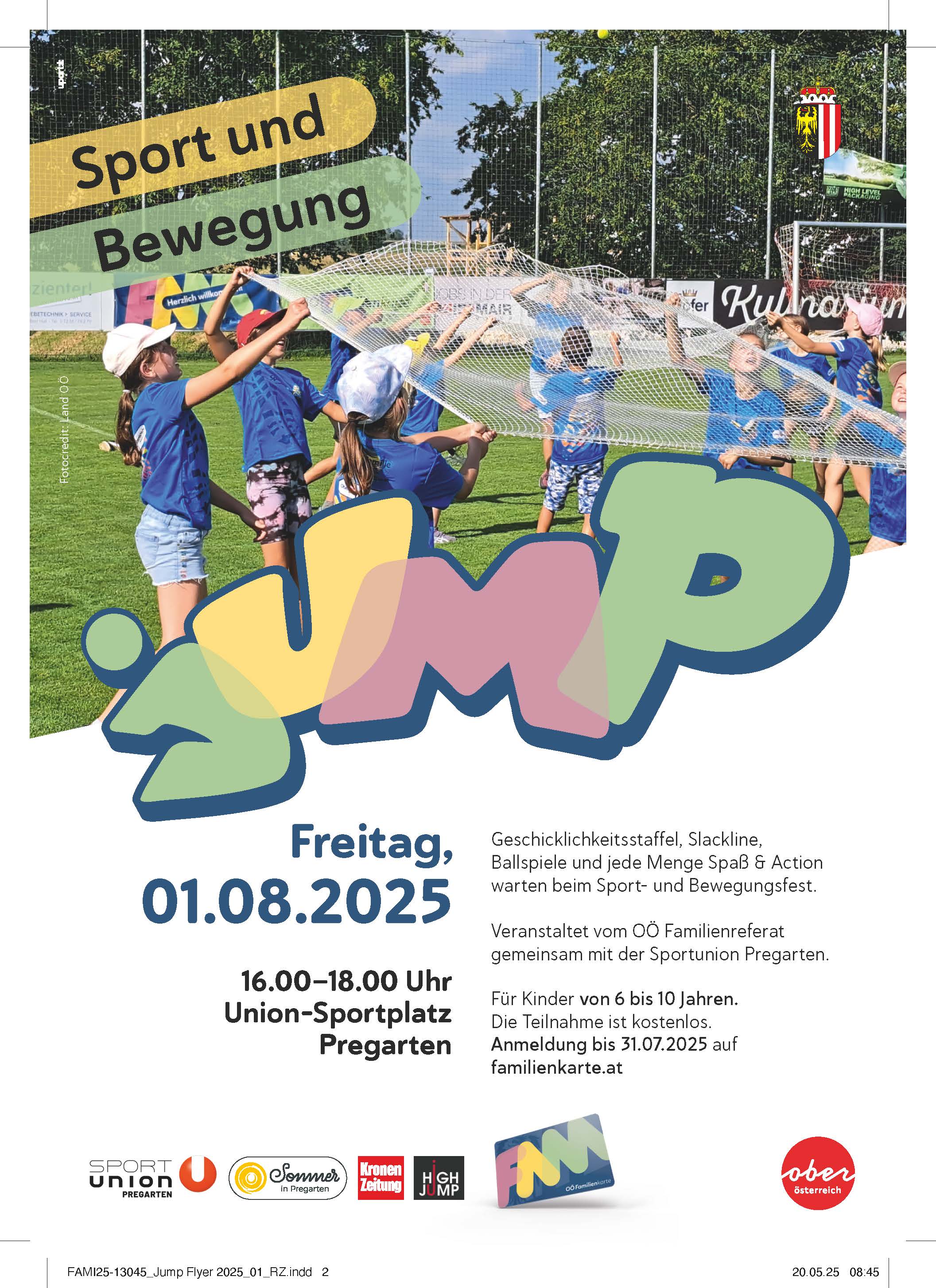 "JUMP" - Sport- und Bewegungsfest