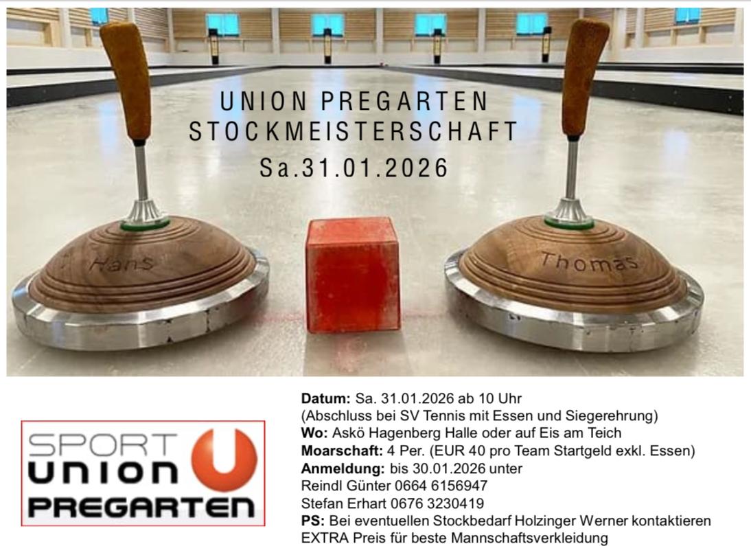 Vereinseisstockturnier Union Pregarten