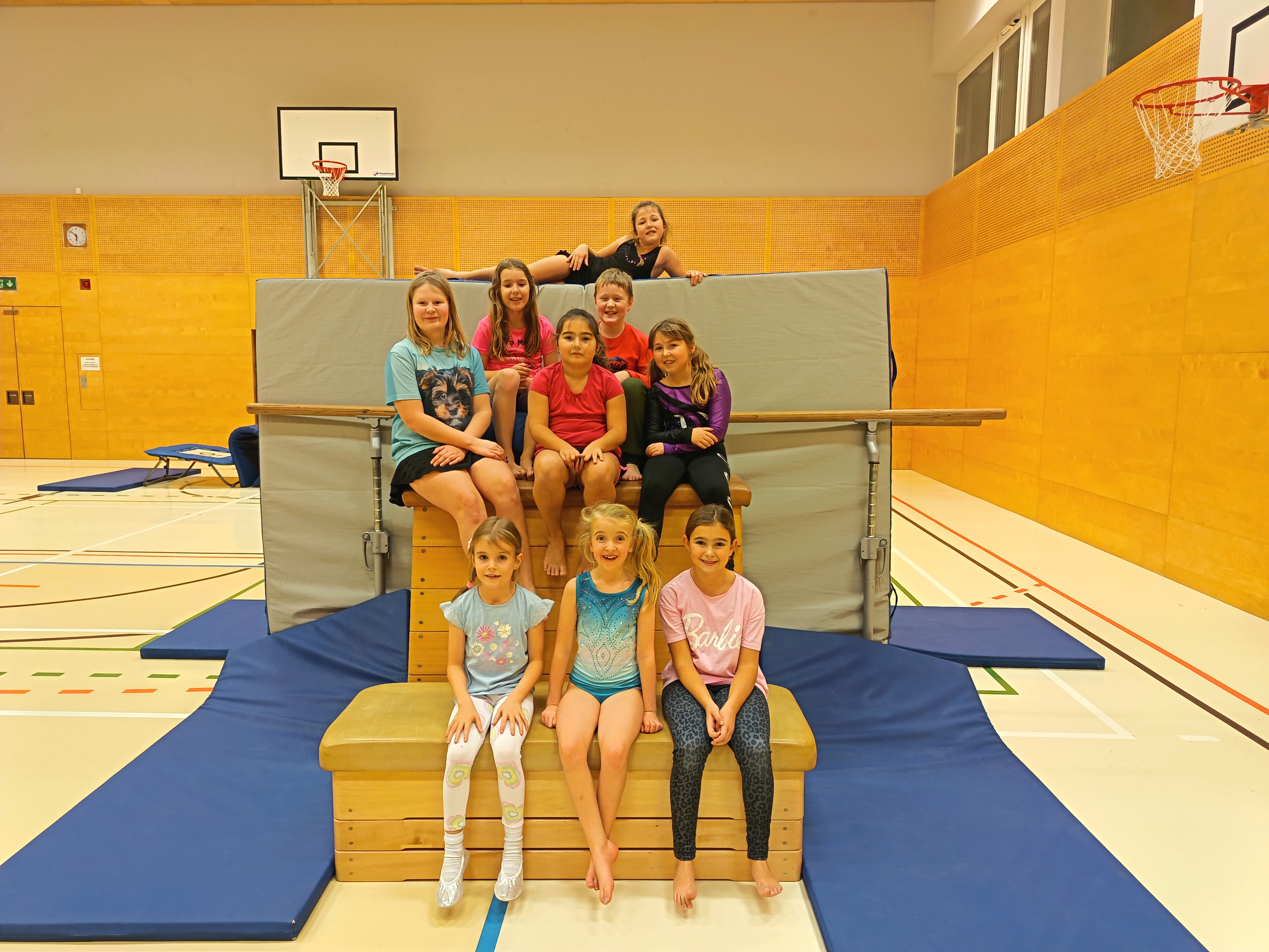 Ausschreibung Kinderturnen 6 - 9 Jahren